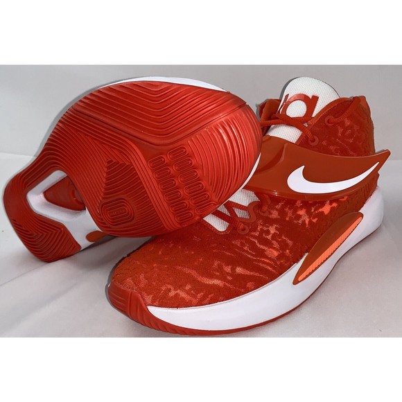 Nike KD14 TB Promo Basketball Shoes Team Orange White Mens Size 16 DM5040-802 - Picture 3 of 6